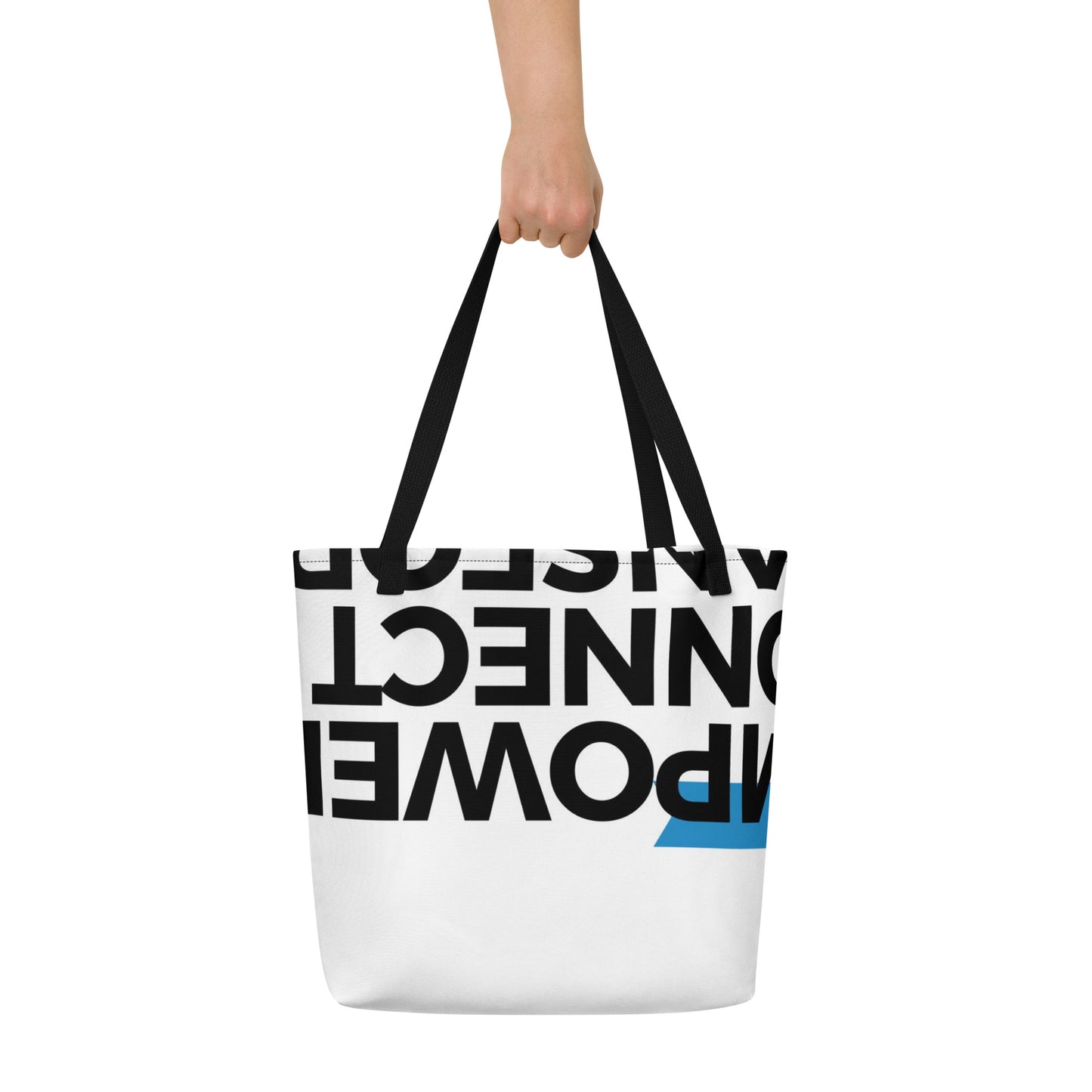 Chic and Spacious: All-Over Print Large Tote Bag for Trendsetters
